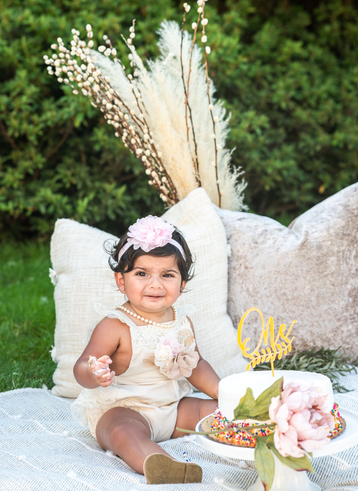 Maahi 1st birthday 9